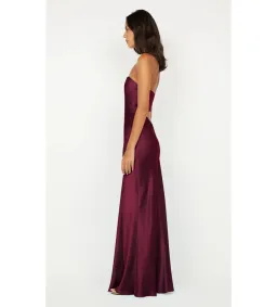 Bec and Bridge Cinder Strapless Maxi Dress in Plum Size S / AU 8 ❤️ for rent on The Volte - image 3