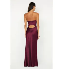 Bec and Bridge Cinder Strapless Maxi Dress in Plum Size S / AU 8 ❤️ for rent on The Volte - image 4