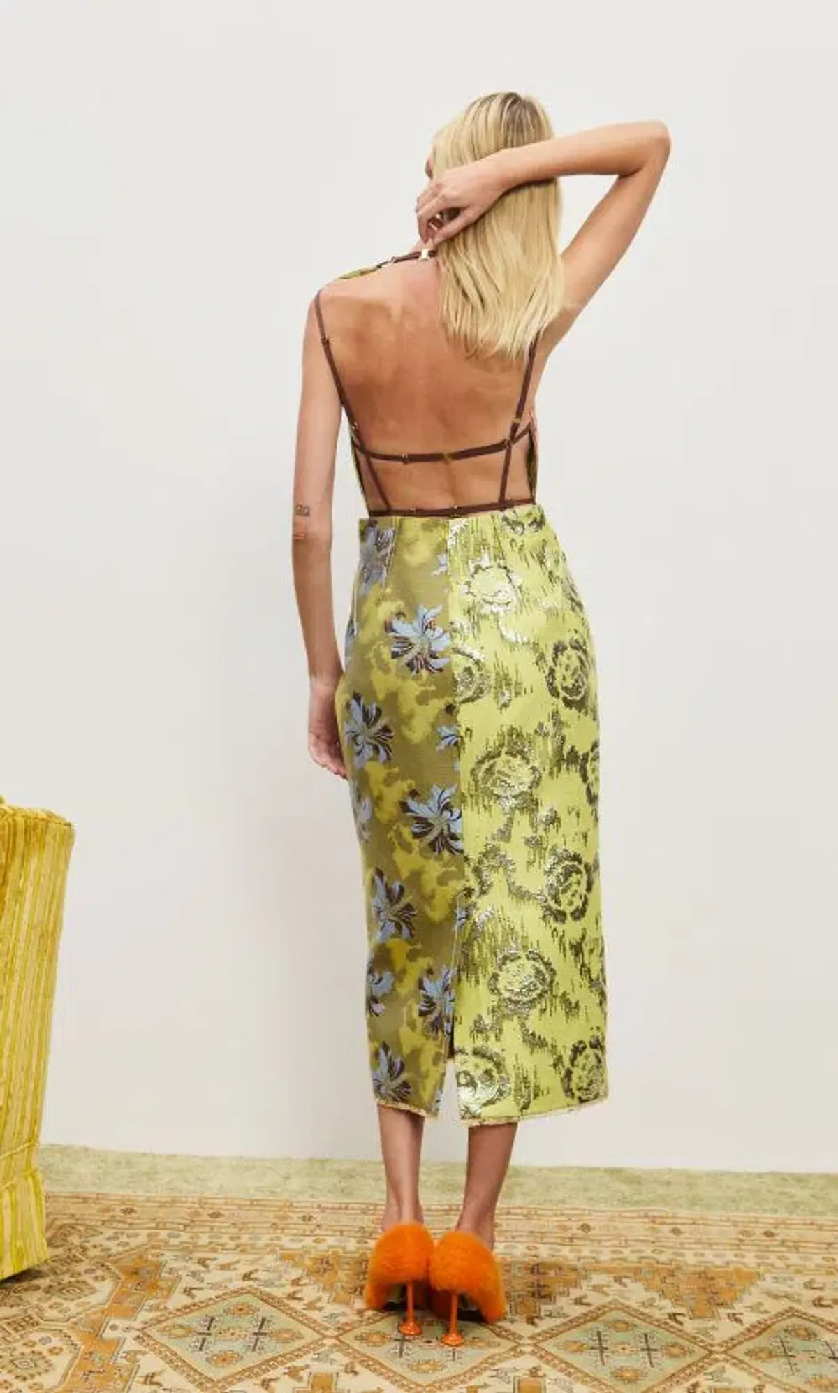 Alemais Adriana Jacquard Gown Print Size 8 - Image 2