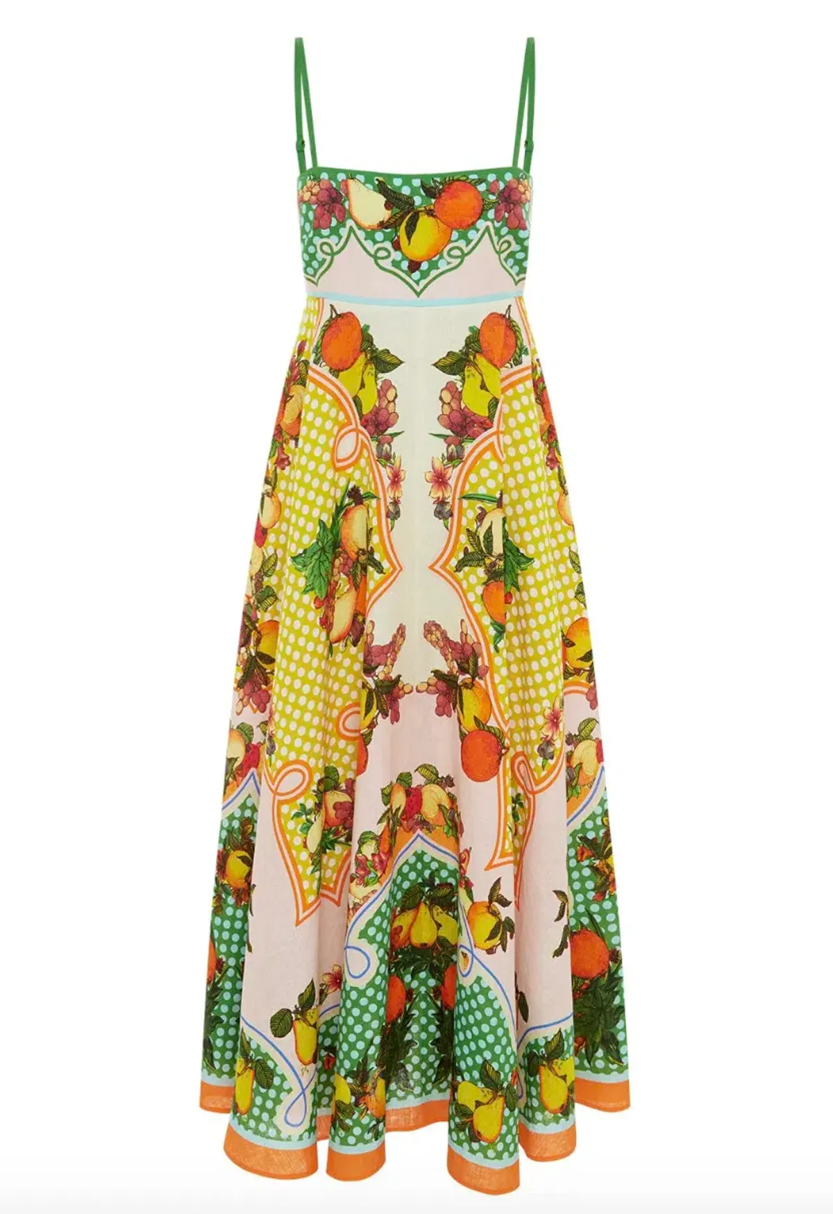 Alemais Lemonis Midi Sundress Multi Size AU 12 - Image 5