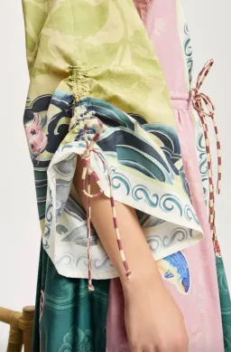 Alémais Rochester Midi Shirtdress Multi Size 16  for rent on The Volte - image 4