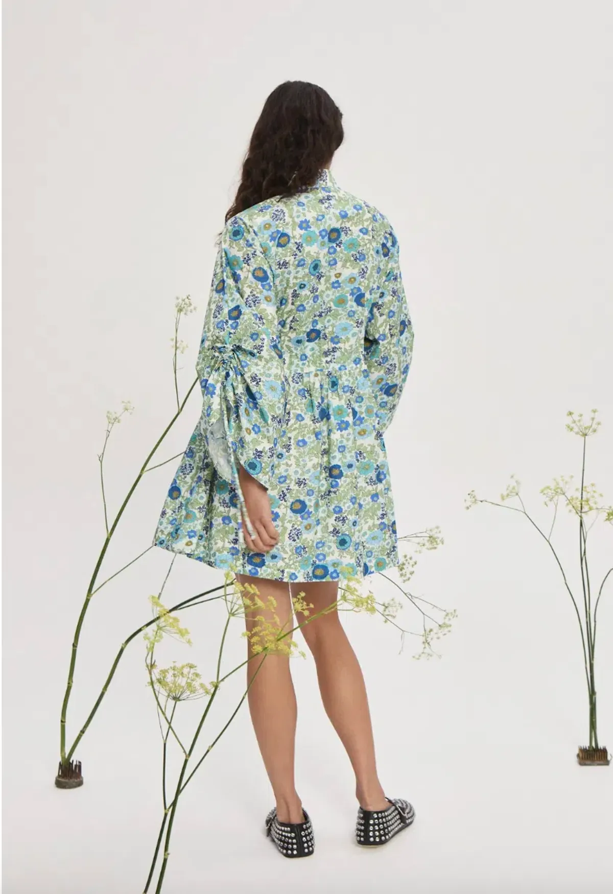 Alémais Pam Mini Dress Floral Size 14 - Image 3