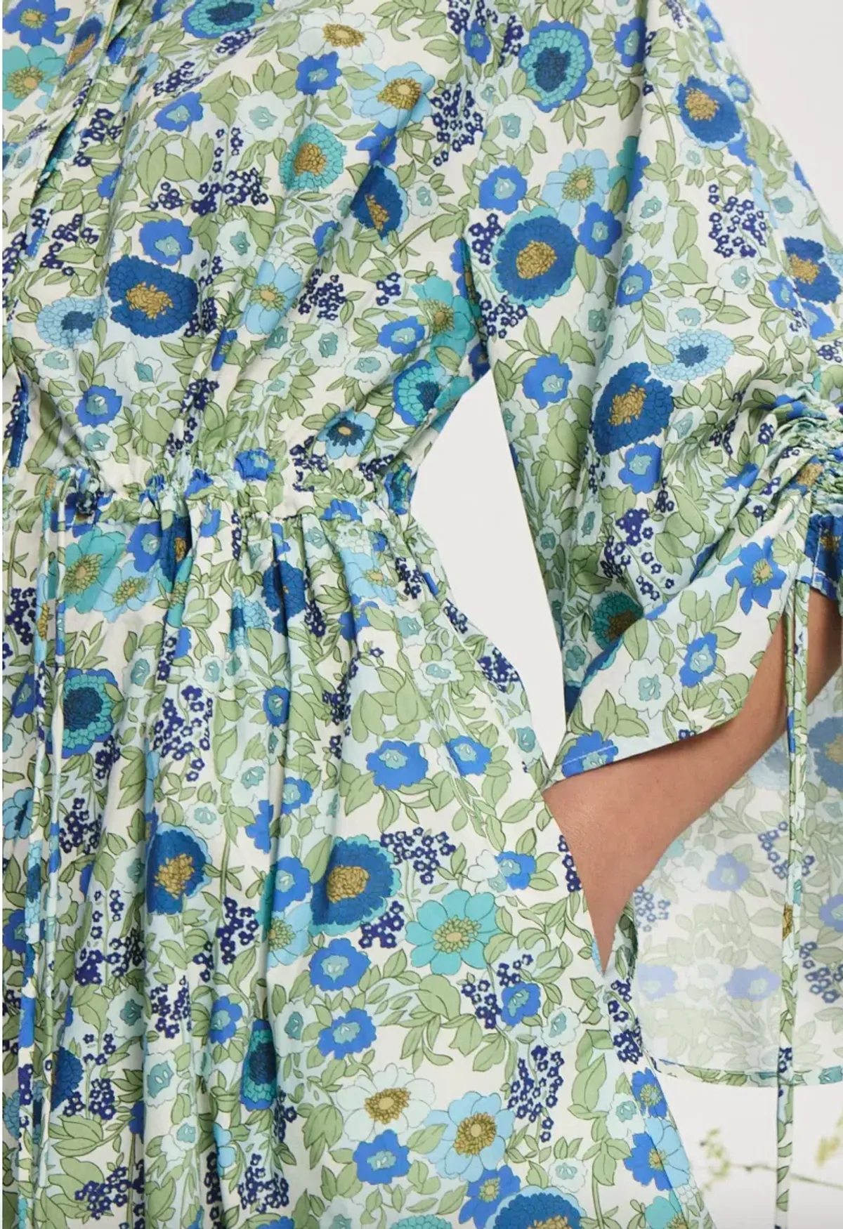 Alémais Pam Mini Dress Floral Size 14 - Image 4
