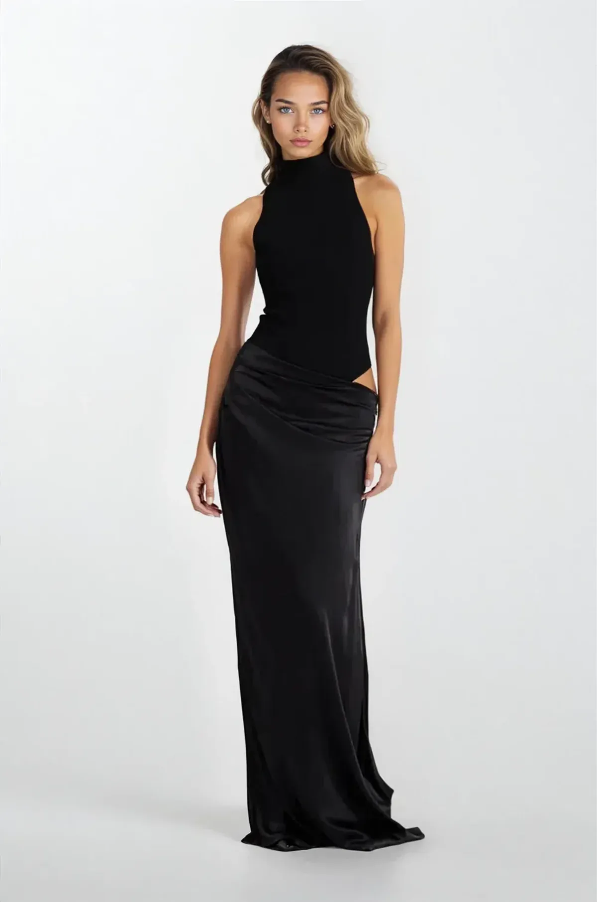 Henne Soraia Dress Black Size 8 - Image 1