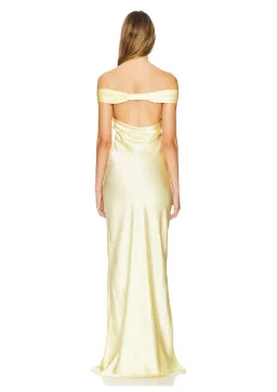 Natalie Rolt Bridget Dress in Lemon Yellow Size 6 for rent on The Volte - image 4