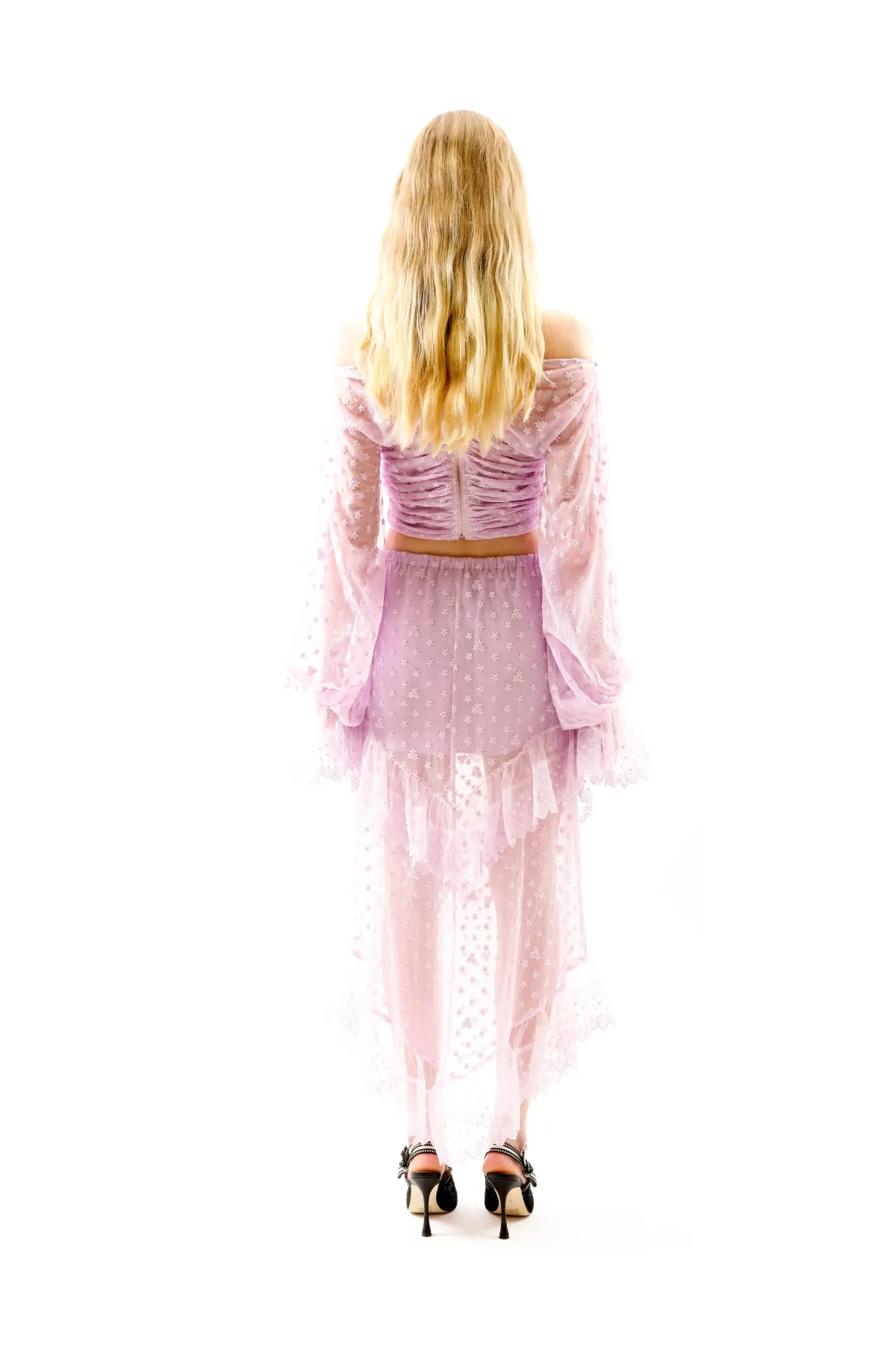 ALICE By Alice McCall Gypsie Maxi Skirt in Lavender Size 12 - Image 5