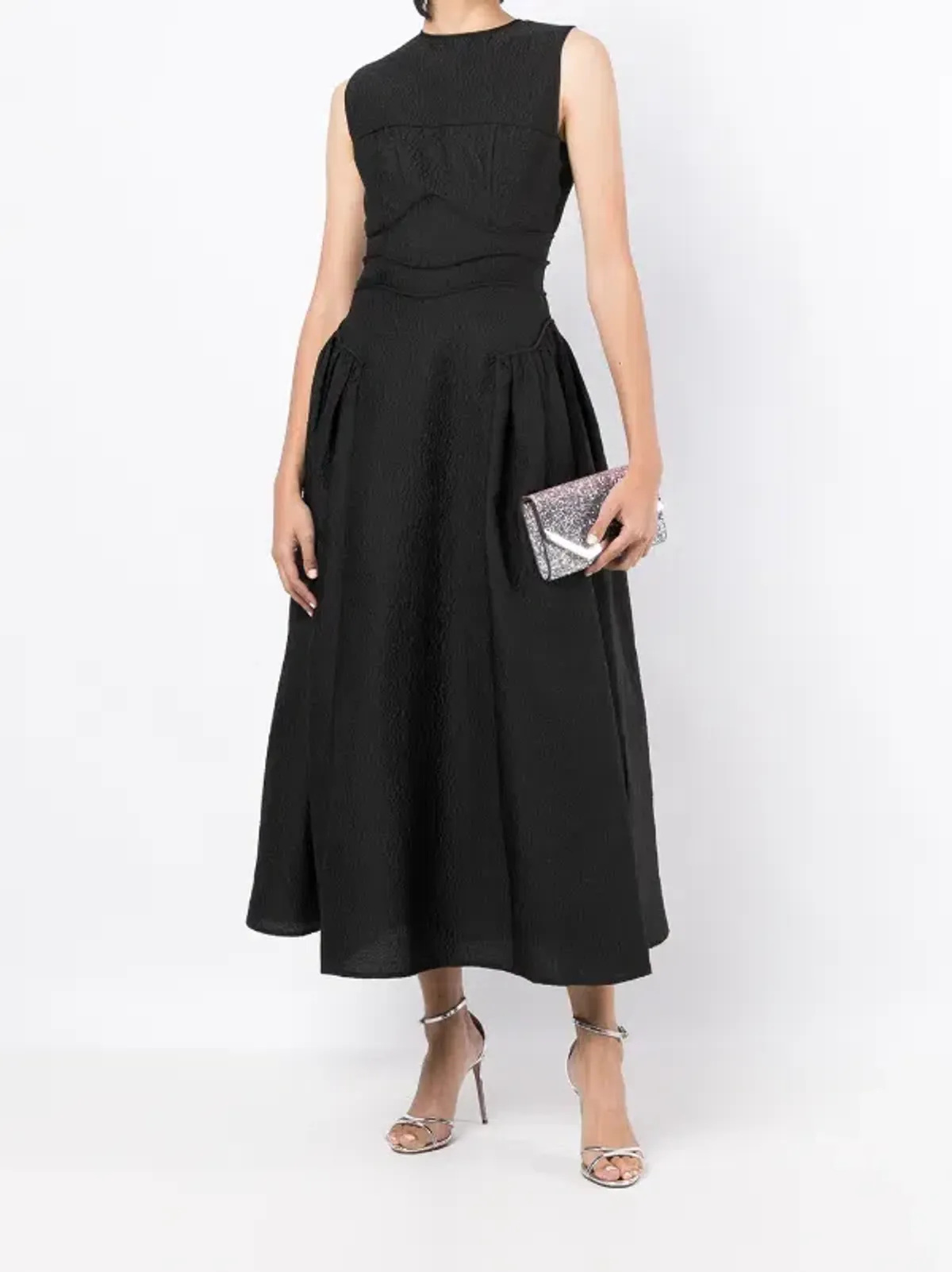 Rachel Gilbert Sophia Gown Black Size 2 / AU 10 - Image 1