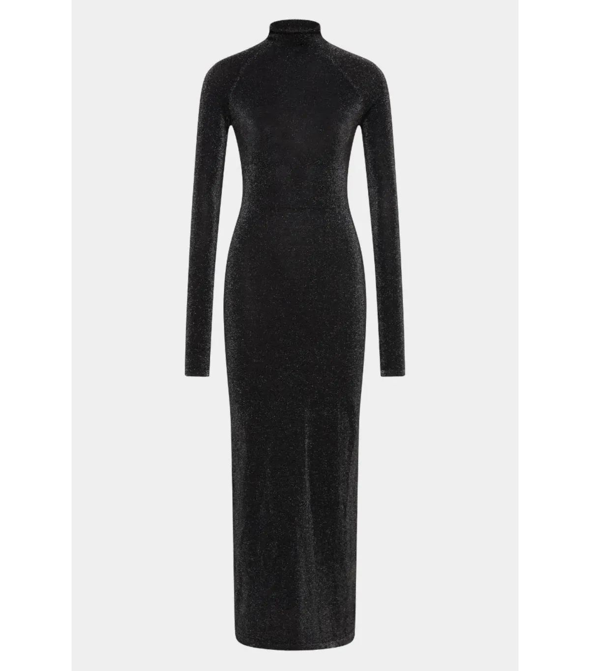 Sir the Label Chiano Long Sleeve Maxi Dress in Black Silver Size 2 / AU 10 - Image 4