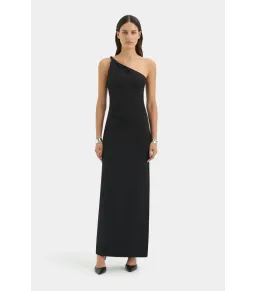 Sir the Label Rossana Maxi Gown in Black Size 2 / AU 10  for rent on The Volte - image 1
