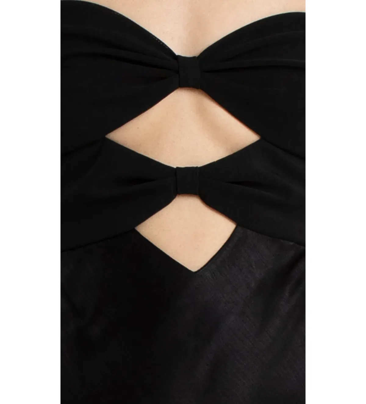 Bec and Bridge Halle Strapless Dress in Black Size AU 8 - Image 5