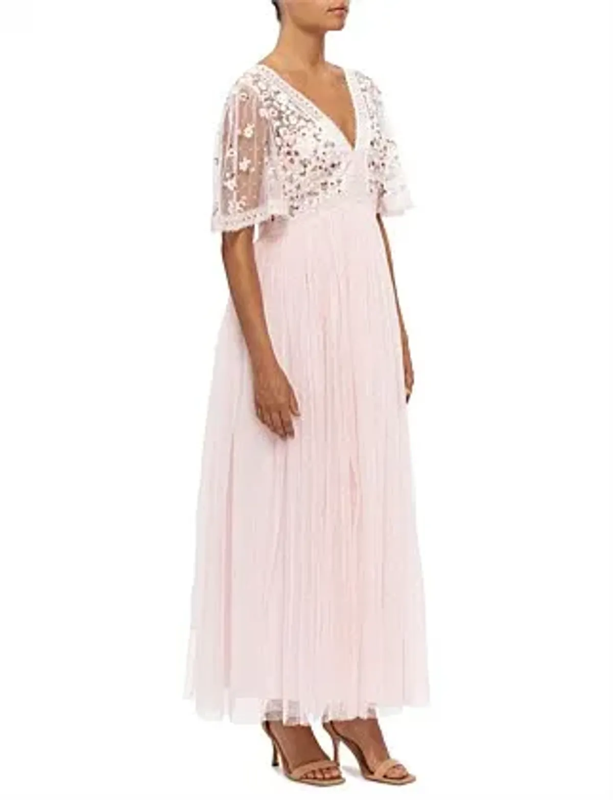 Needle and Thread Garland Ribbon Bodice Ankle Gown Size 16/L - Image 3