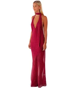 I Am Delilah Jasmine Maxi Dress Red Size AU 6  for rent on The Volte - image 2