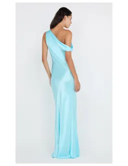 Bec and Bridge Sol Asym Maxi Dress Turquoise Size 6 for rent on The Volte - image 4