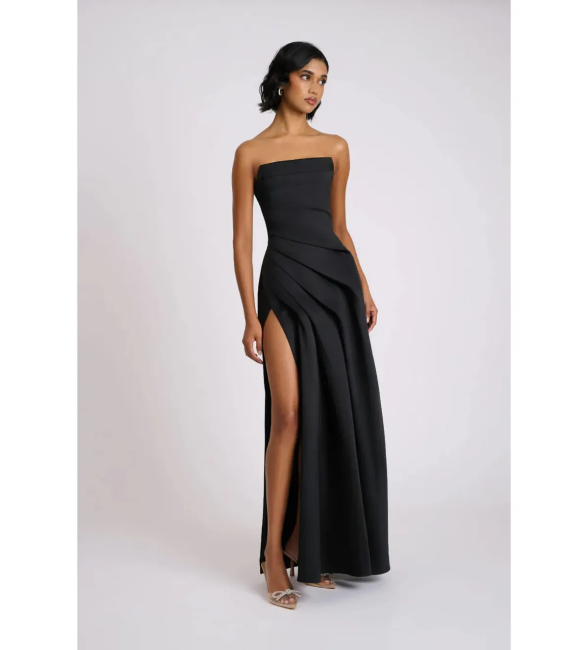 Eliya the Label Deanna Gown in Black Size S / AU 8 - Image 1