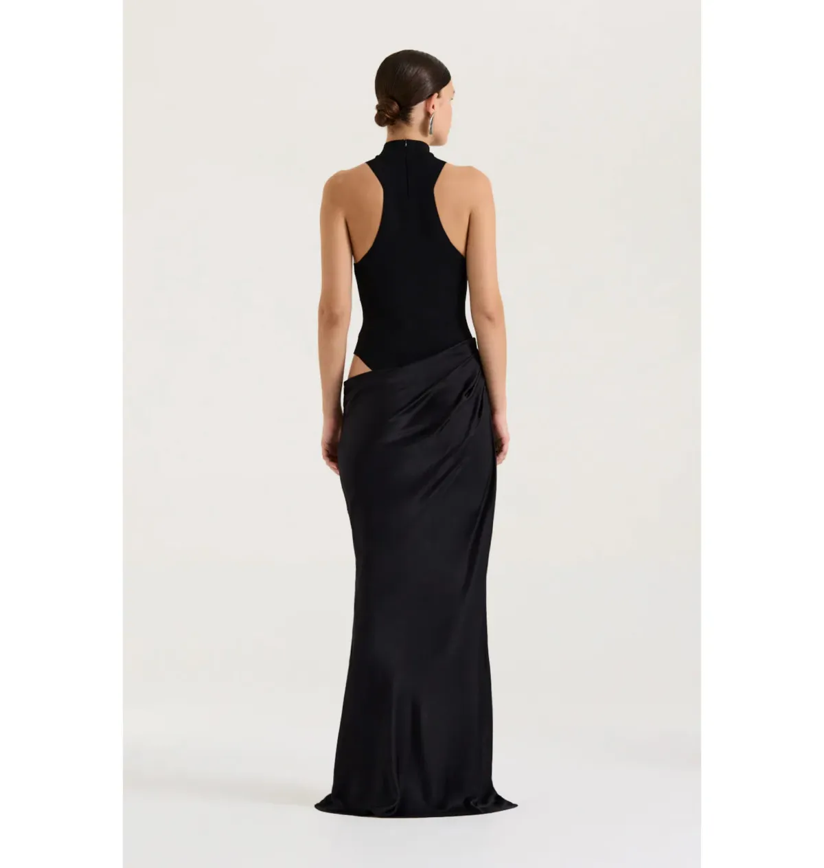 Henne Soraia Maxi Dress Black Size 10 - Image 4