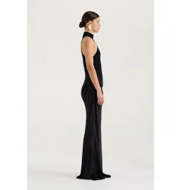Henne Soraia Maxi Dress Black Size 10 for rent on The Volte - image 2
