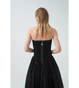 Aje Violette Bubble Hem Maxi Dress in Black Size XL / AU 14 for rent on The Volte - image 4
