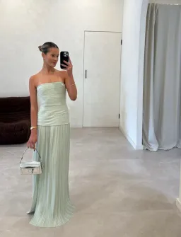 Manning Cartell Royal Debut  Dress Green Size 10  for rent on The Volte - image 1