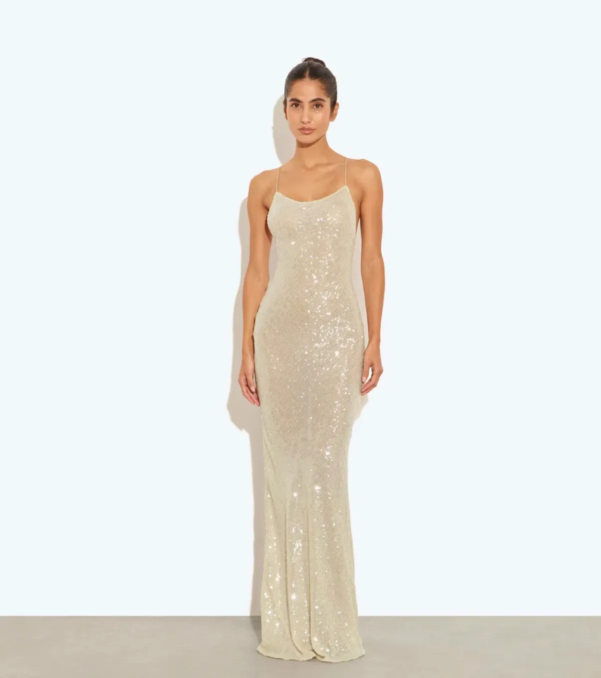 Rat And Boa  Olympia Dress Nude Size 6  - Image 2