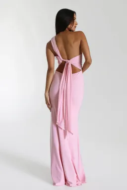 Natalie Rolt Fabienne Dress Pink Size 8  for rent on The Volte - image 2