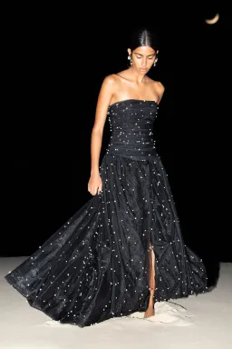 Aje Juniper Gown Black Size AU 8 for rent on The Volte - image 6