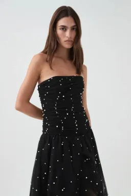 Aje Juniper Gown Size Black AU 10  for rent on The Volte - image 3