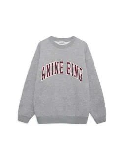 Anine Bing SPENCER CREWNECK SWEATSHIRT Size 8/XS for rent on The Volte - image 8