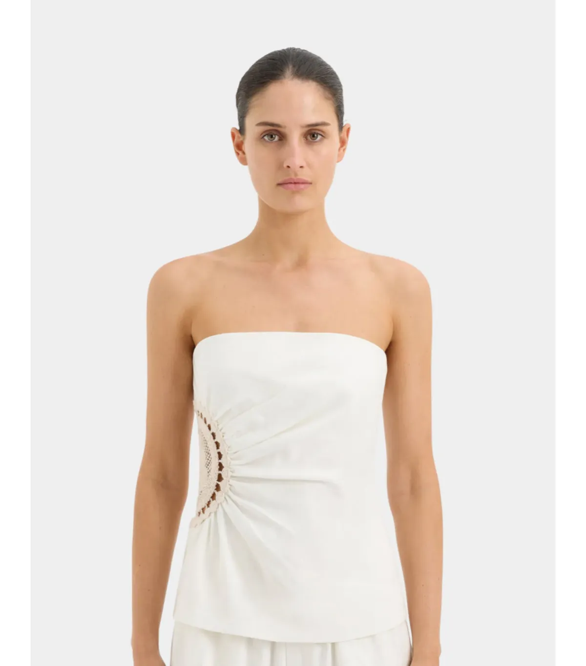 Sir the Label Atacama Bodice and Trouser Set in Natural Size AU 8 - Image 1