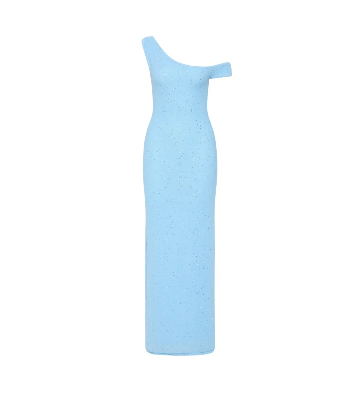 Isabelle Quinn Tula Maxi Dress Blue Sequin Size 6 - Image 4