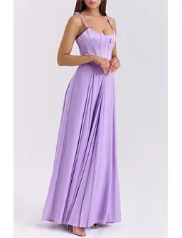 House of CB Pascha Maxi Dress Lilac Size 12/L for rent on The Volte - image 2