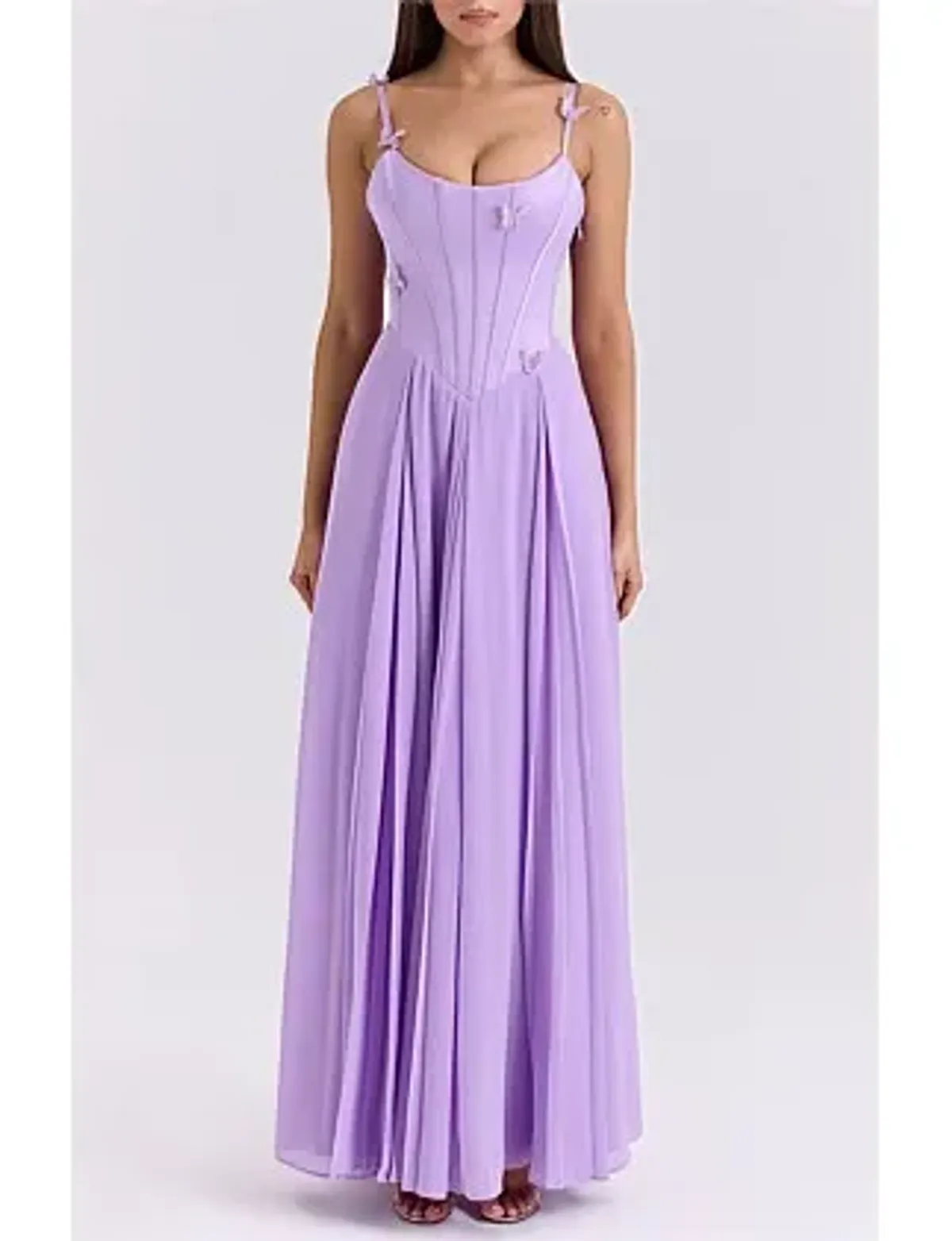 House of CB Pascha Maxi Dress Lilac Size 12/L - Image 1