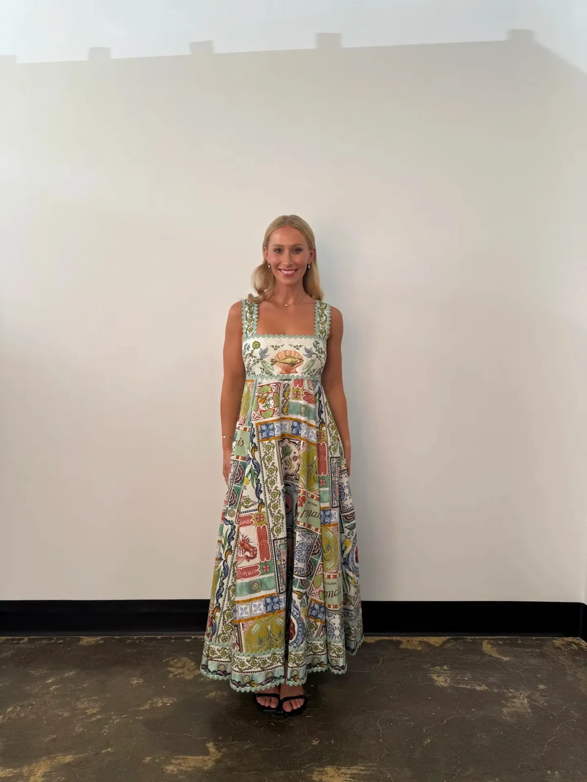 Alemais Tommasina Summer Dress in Multi Print Size 10 - Image 3