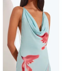 Rat & Boa Vincenza Maxi Dress Blue Size M / AU 10 for rent on The Volte - image 2