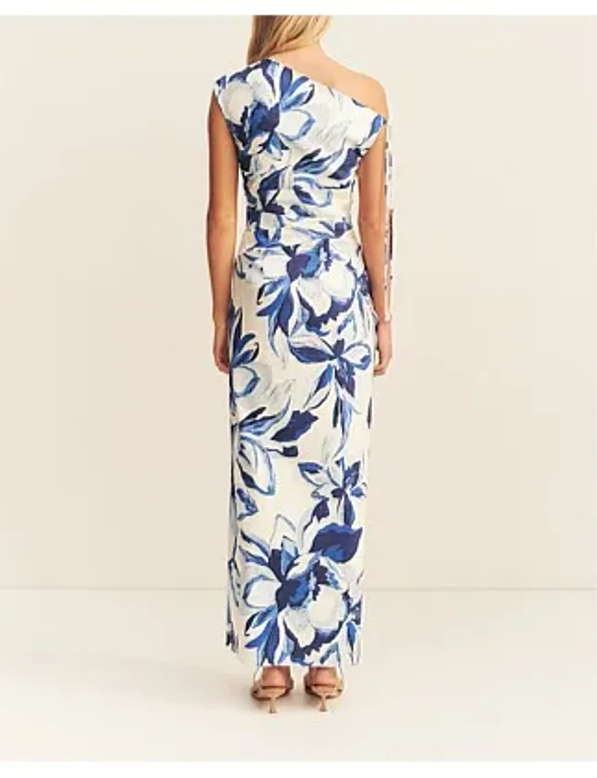 Stevie Gathered Maxi Dress Bluebird Size AU 12 - Image 1