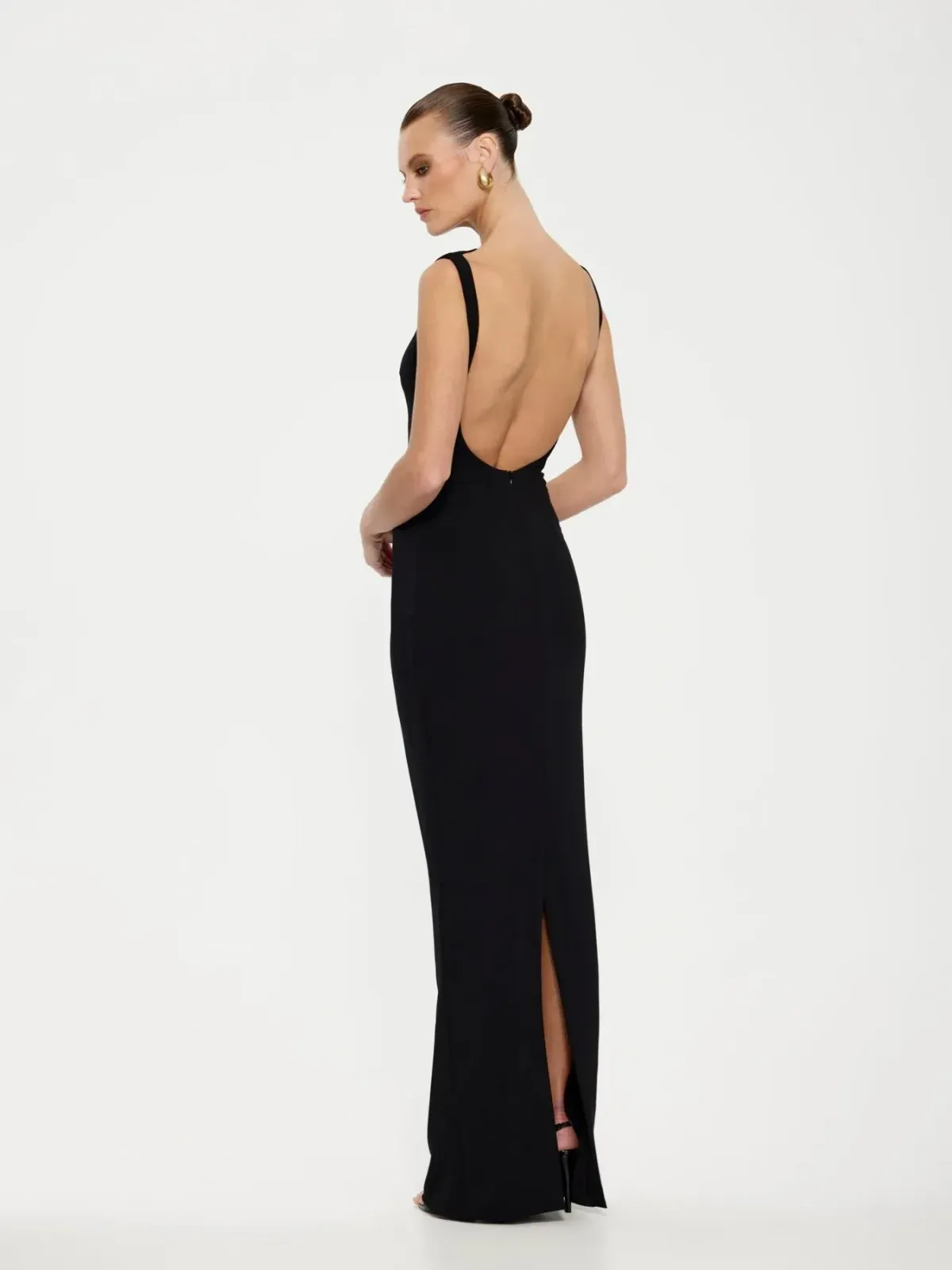 Effie Kats Verona Maxi Gown in Black Size AU 6 - Image 19