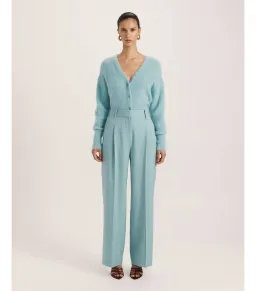 Saba Suki Wide Leg Pant in Seafoam Size AU 12 for rent on The Volte - image 1