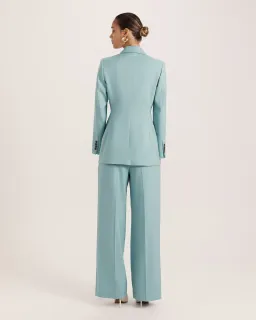 Saba Suki Classic Blazer Seafoam 12 for rent on The Volte - image 5