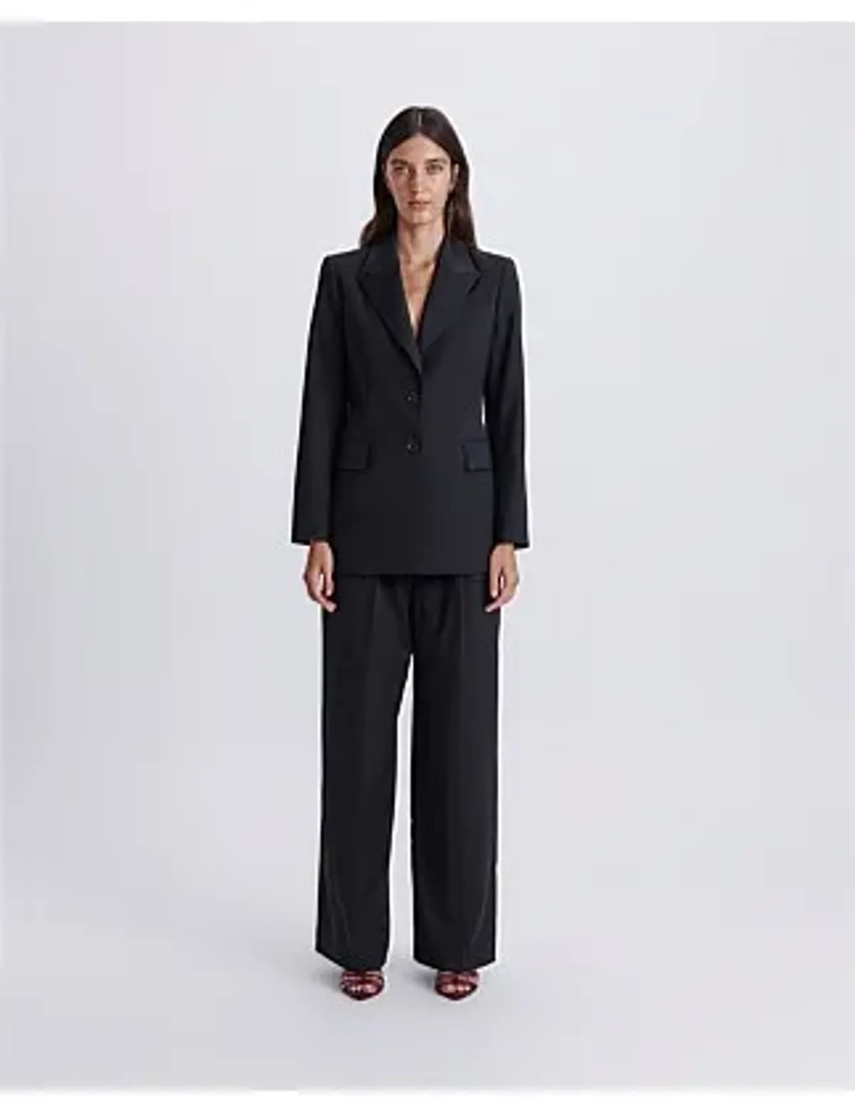 Saba Suki Classic Blazer Black Size 12 - Image 2