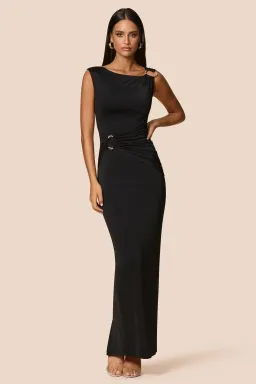 Love Nookie Kaia Maxi Dress Black Size 12 for rent on The Volte - image 4