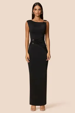 Love Nookie Kaia Maxi Dress Black Size 12 for rent on The Volte - image 1