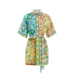 Alemais Dreamer Mini Dress Multi Print Size 8 for rent on The Volte - image 7
