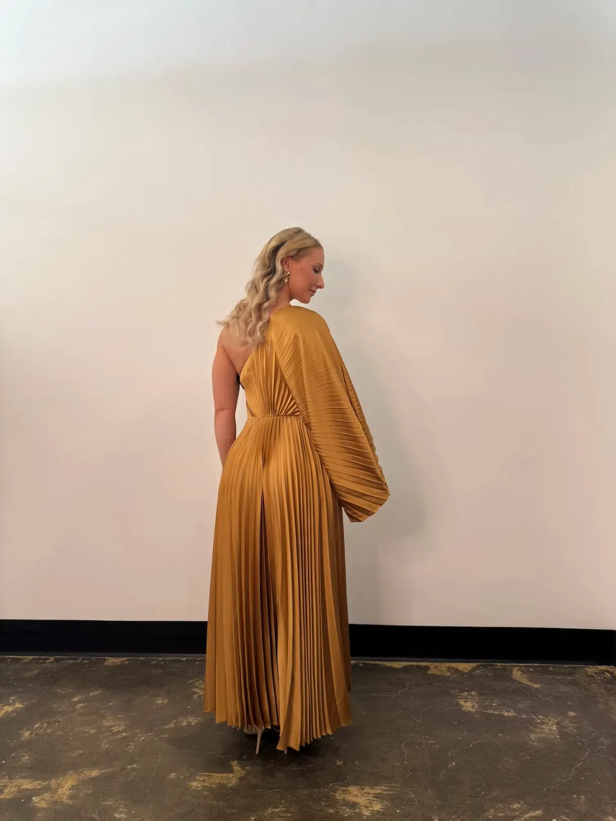 Acler Sadgill Maxi Dress Caramel Size 14 - Image 3