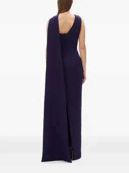 Rachel Gilbert Clara Gown Dark Indigo Size 1/ AU8 for rent on The Volte - image 2