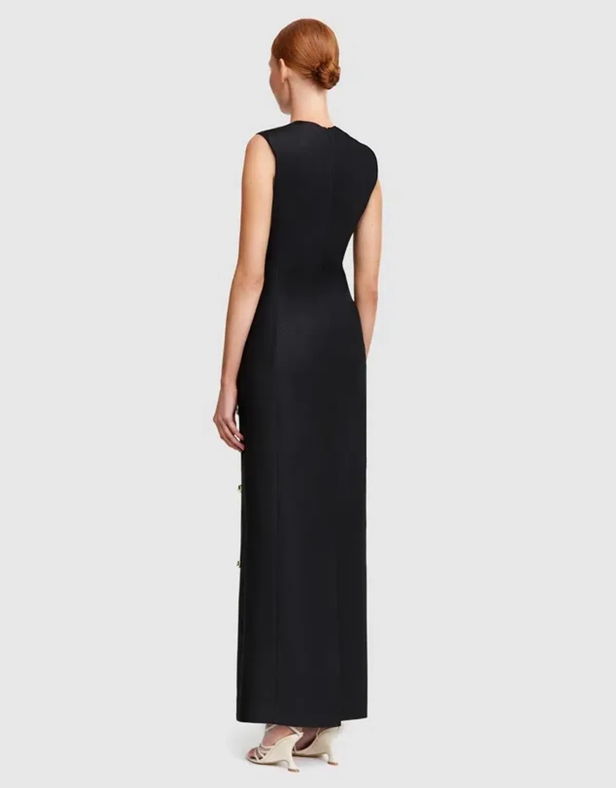 Acler Pattison Maxi Dress in Black Size 10 - Image 3
