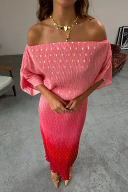 Never Fully Dressed Tilly Maxi Dress in Pink Ombre Size L / AU 14 for rent on The Volte - image 5