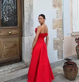 Elliatt Laurel Sleeveless Maxi Dress Red Size 8 for rent on The Volte - image 1