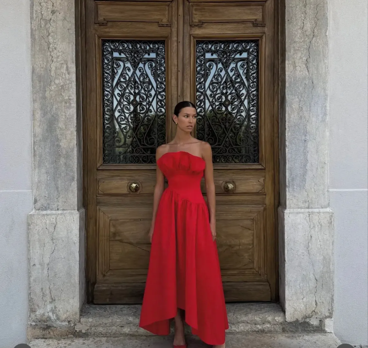 Elliatt Laurel Sleeveless Maxi Dress Red Size 8 - Image 2