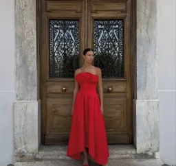 Elliatt Laurel Sleeveless Maxi Dress Red Size 8 for rent on The Volte - image 2