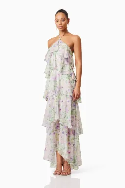 Elliatt Mirabelle Cocktail Maxi Dress Floral Size AU 12 for rent on The Volte - image 3