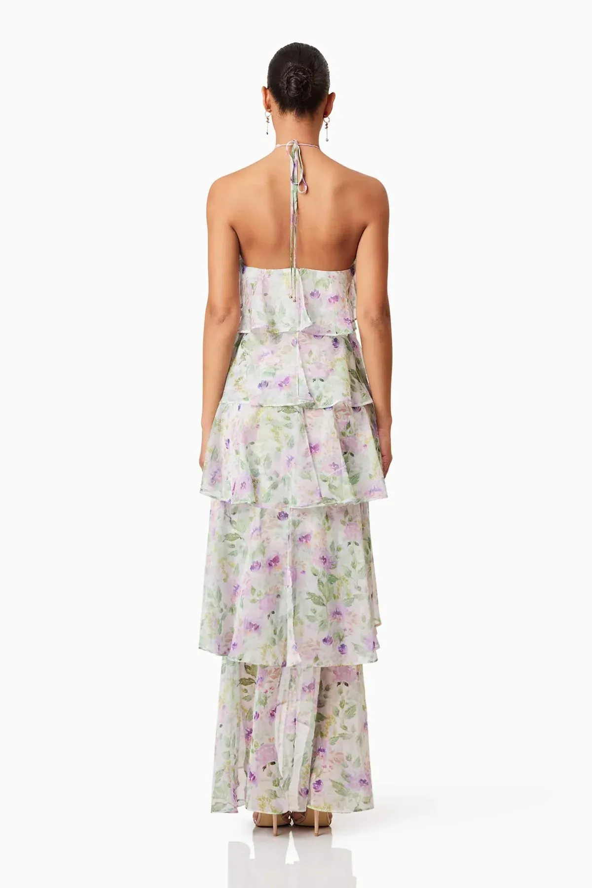 Elliatt Mirabelle Cocktail Maxi Dress Floral Size AU 12 - Image 4